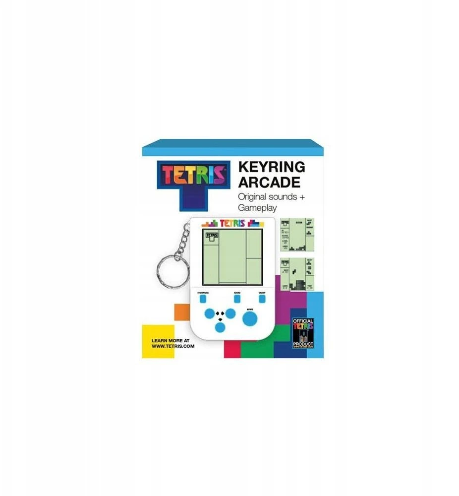 Tetris raktų pakabukas