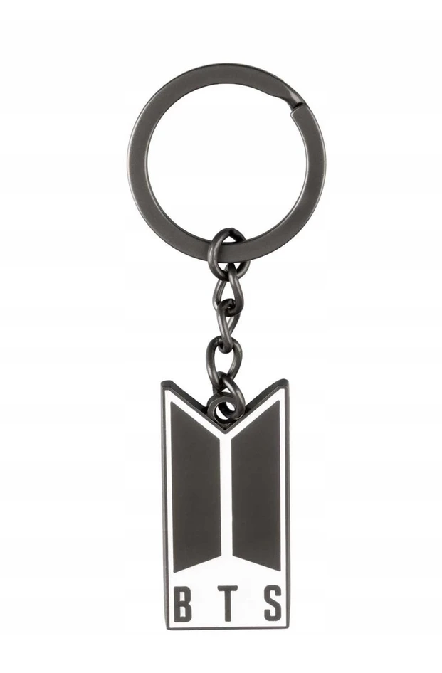 ERIK BTS metalinis pakabukas-raktų pakabukas, 3 × 9 cm