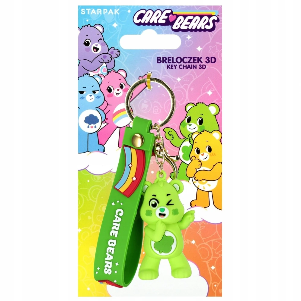 Raktų pakabukas CARE BEARS, Starpak, žalios sp.