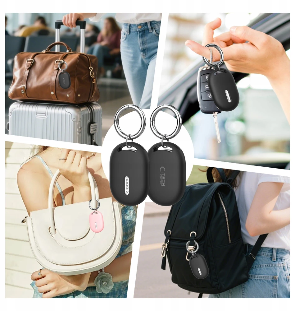 Dėklas Tech-Protect ICON XIAOMI TAG juodos spalvos