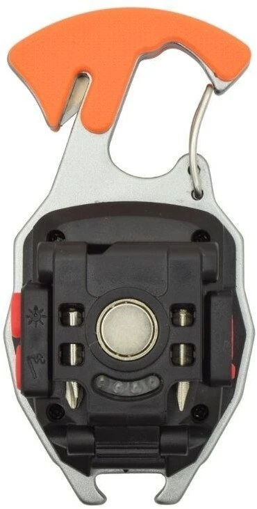 Rescue JS-Tactical avarinių ir taktinių raktų pakabukas su LED žibintuvėliu