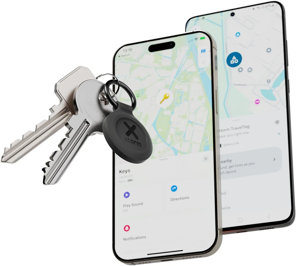 Xtorm XTAG2GA11-3PACK GPS sekiklis arba ieškiklis Universalus Išmanusis raktų pakabukas Juoda