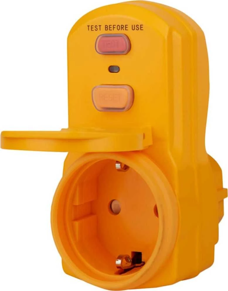 Kištukas su nuotėkio rėle BRENNENSTUHL, 16A, 3500W