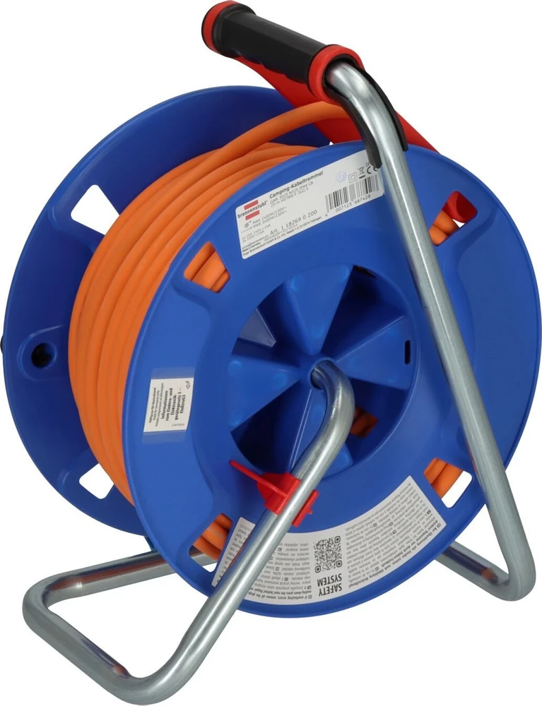 Brennenstuhl Cable Drum CEE 300 25m oranžinis kempingas