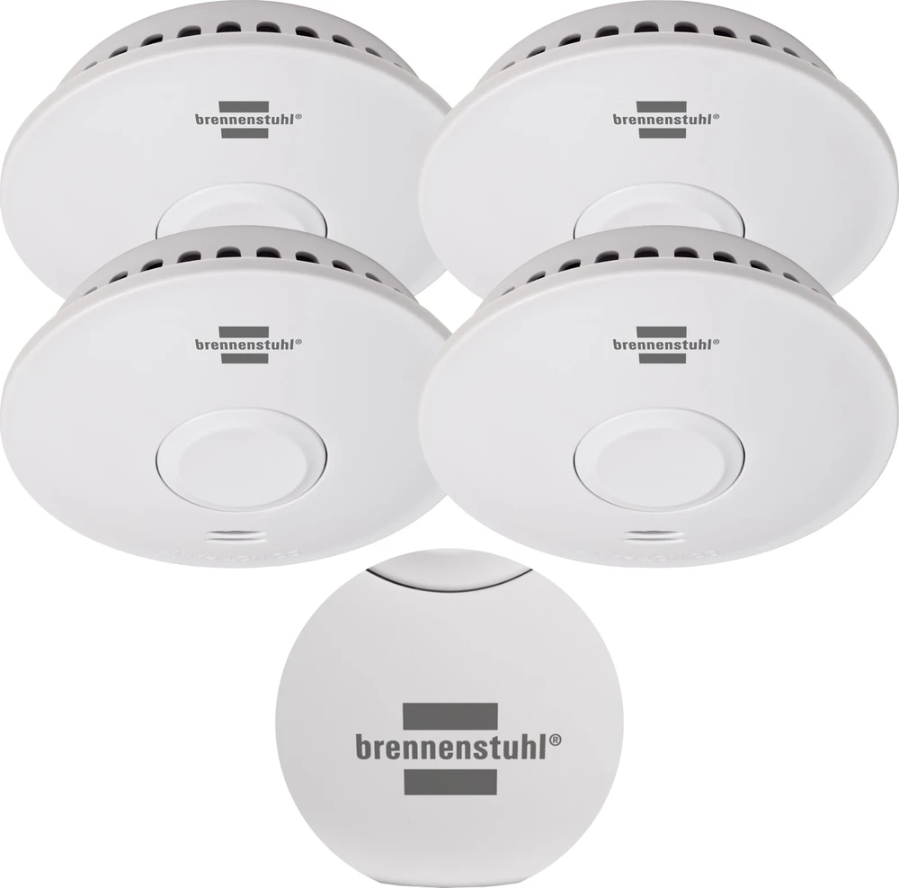 Brennenstuhl Brennenstuhl Funk Dūmų detektorius SET, 4x RM L 3101
