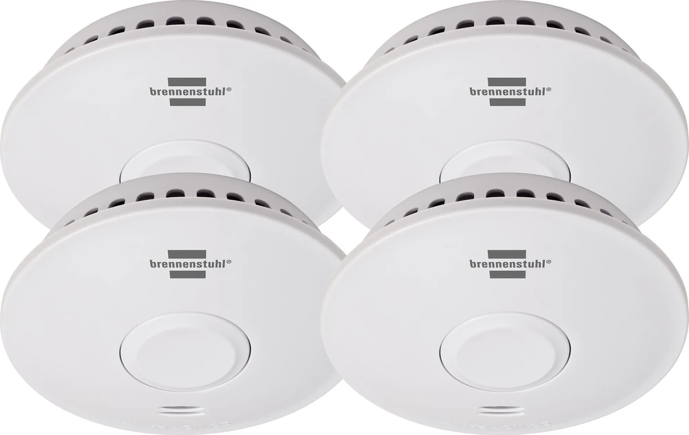 Brennenstuhl Brennenstuhl Funk Dūmų detektorius SET, 4x RM L 3101