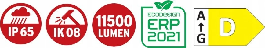 Brennenstuhl LAUKO PROŽEKTORIUS LED JARO 100W 6500K 11500LM IP65