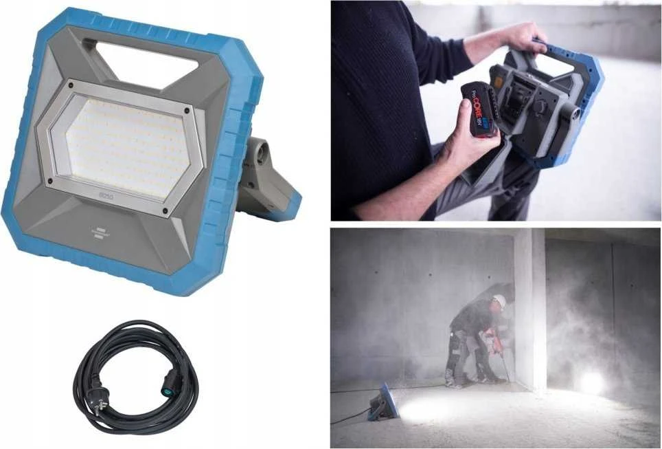 Šviestuvas Brennenstuhl BS 8050 MH; LED; 80 W; 18 V (be akumuliatoriaus ir pakrovėjo)
