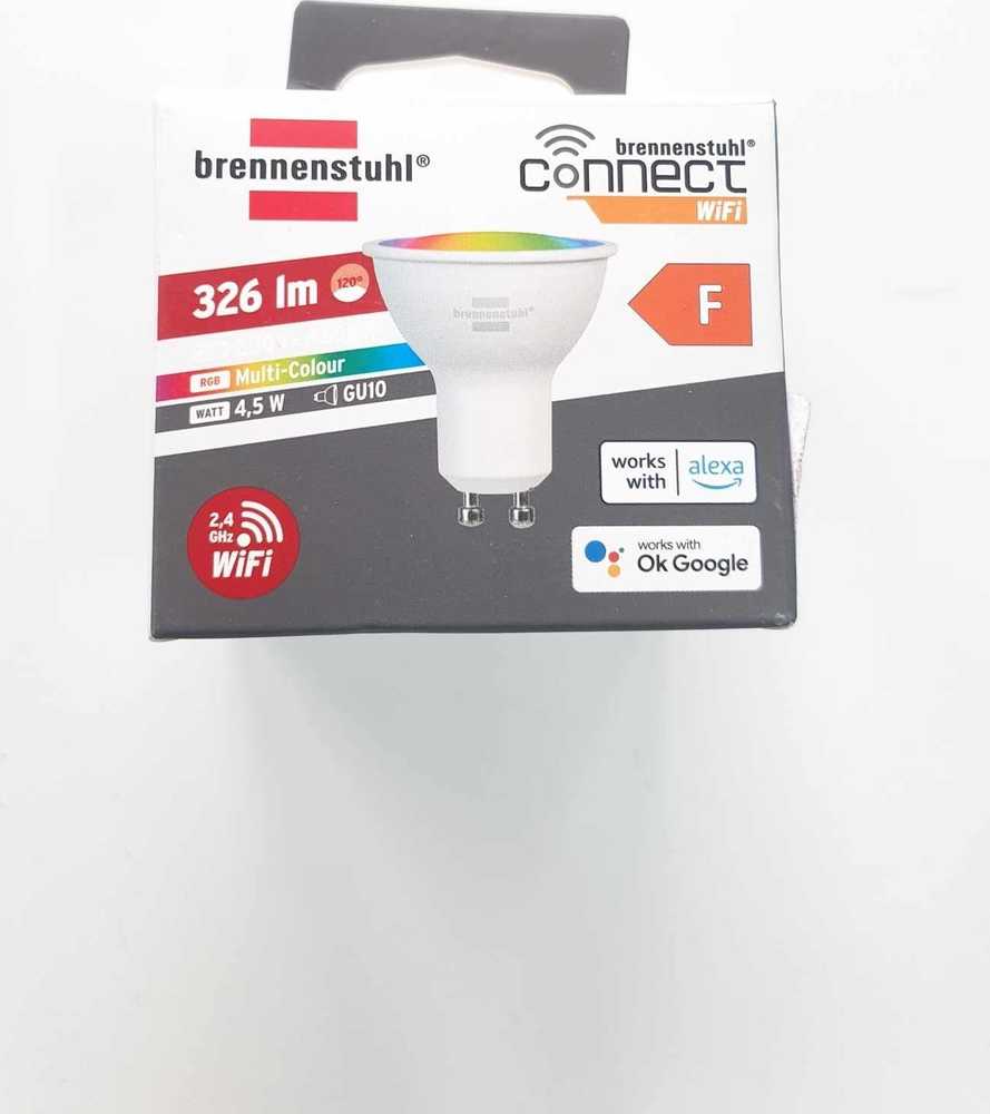 Brennenstuhl Brennenstuhl WiFi LED lempa GU10