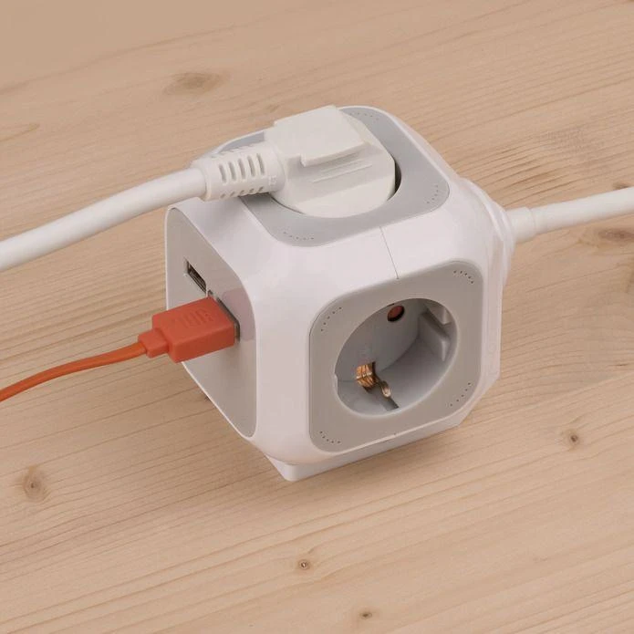 Brennenstuhl Brennen ALEA-Power Ilgiklis, 4 CEE lizdai, 2 USB-įkrovimo lizdai 1,4m / GT-673