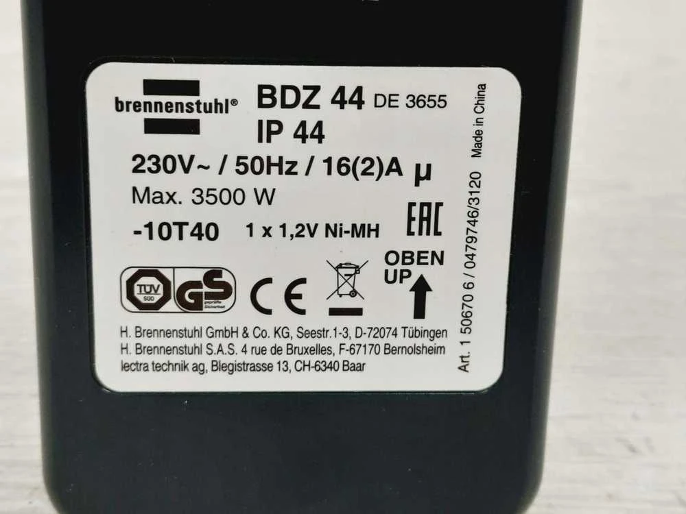 Brennenstuhl skaitmeninis savaitinis laikmatis IP44, LCD ekranas, antracitas