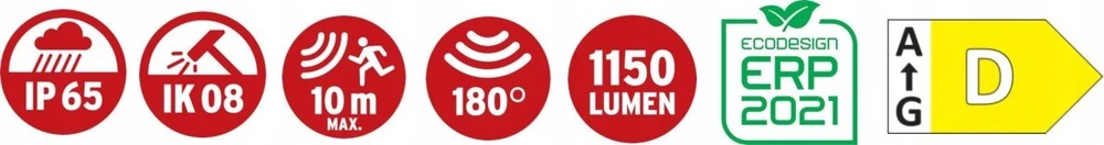 Brennenstuhl PROŽ LED JARO 20W 865K 2300LM IP54 DAV
