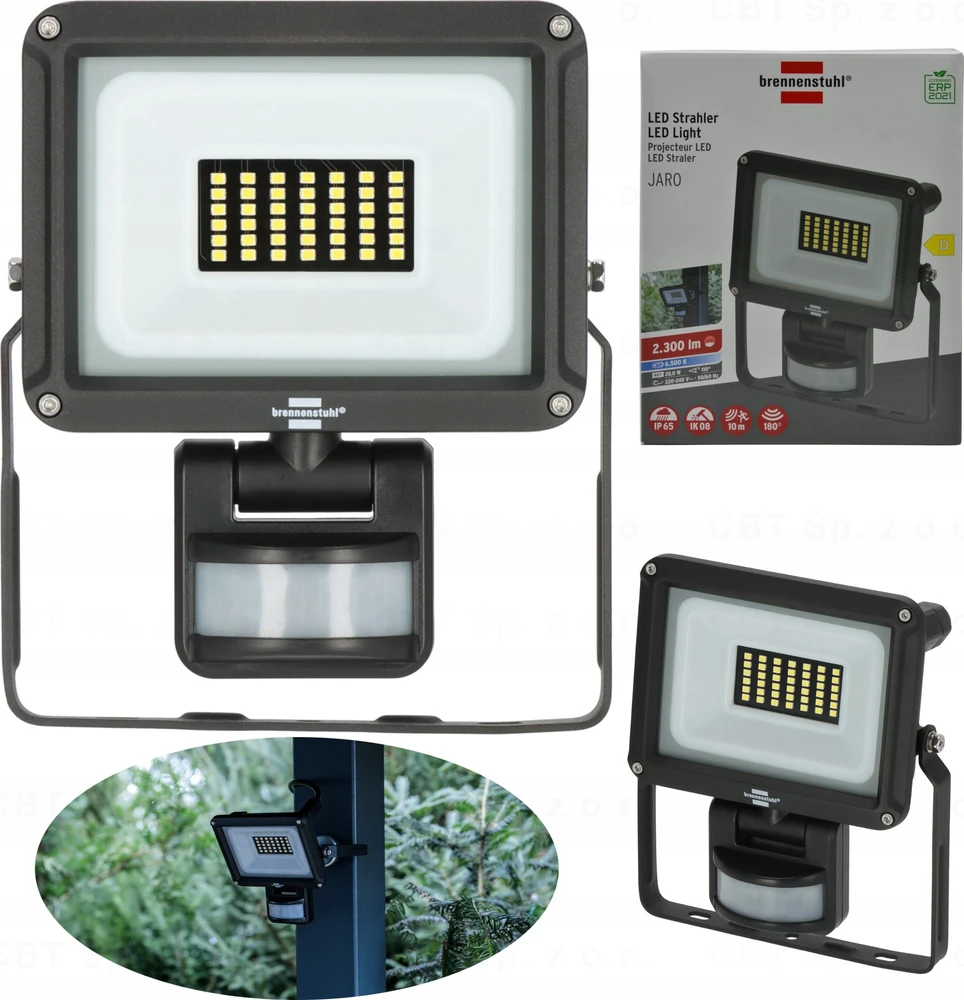 Brennenstuhl PROŽ LED JARO 20W 865K 2300LM IP54 DAV