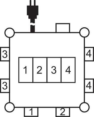 Brennenstuhl maitinimo skirstytuvas BSV 3-32A / TPE