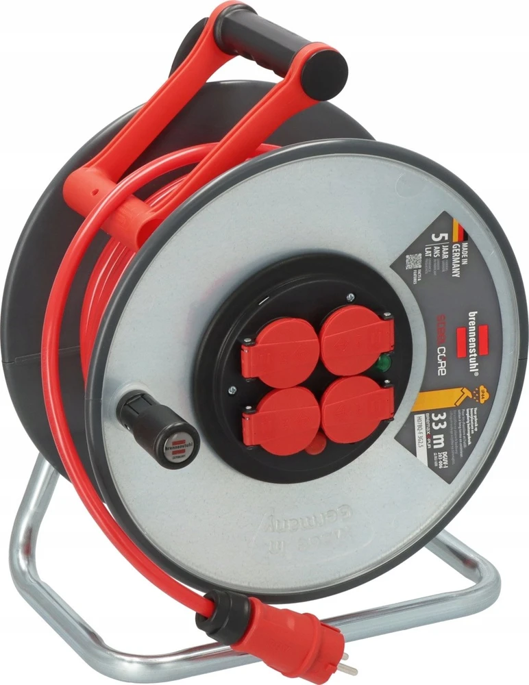 Brennenstuhl Professional būgninis ilgintuvas SteelCore SC 3214 IP44, 33 m H07BQ-F3G2.5 *BE* 9192334210