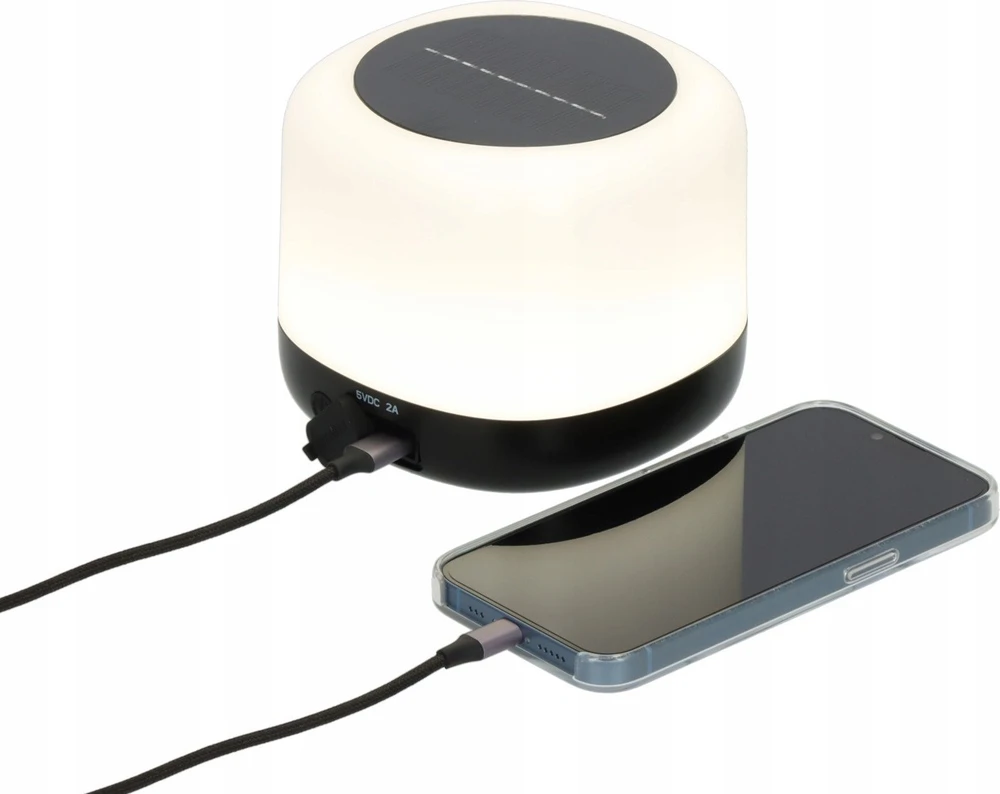 Šviestuvas su saulės baterija Brennenstuhl GL 400 AS; LED; 3,7 V; 3,0 Ah akum.