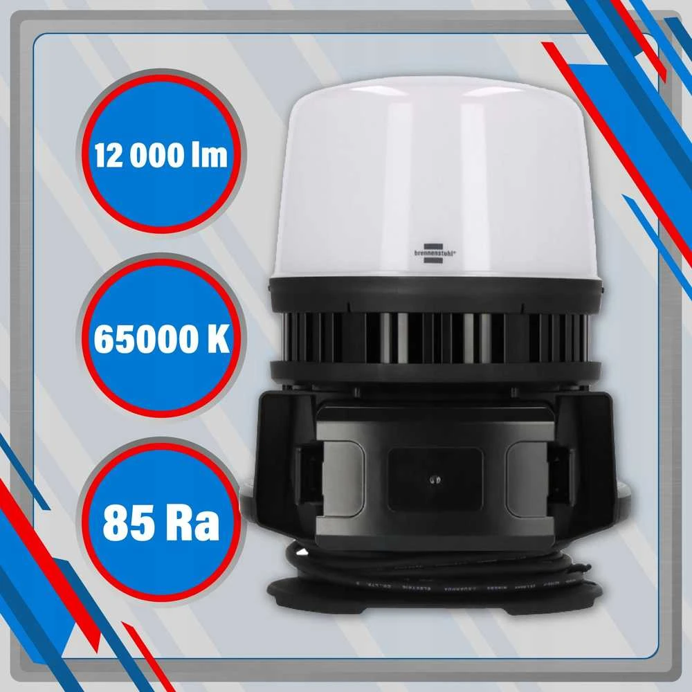 Šviestuvas Brennenstuhl 12050 MH; LED; 18 V (be akumuliatoriaus ir pakrovėjo)