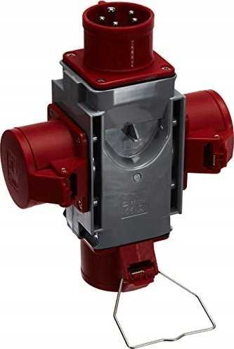 Brennenstuhl Kryžminis skirstytuvas CEE400V/16A 3 kartus