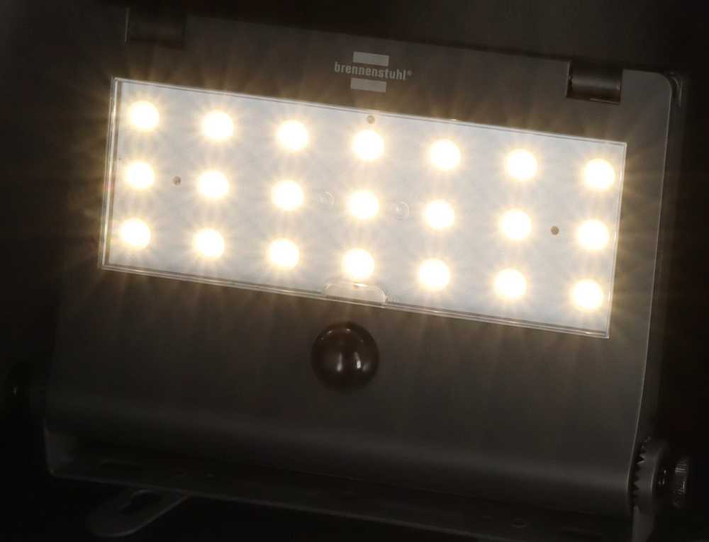 Brennenstuhl saulės LED sieninis šviestuvas SOL 1000 Pad