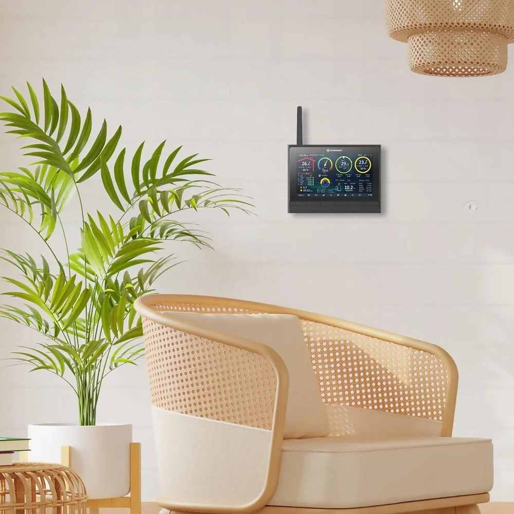 BRESSER 9-in-1 MeteoChamp HD WiFi oro stotis