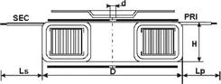 BREVE Toroidinis transformatorius TTH 600d 230/12V 17112-9984