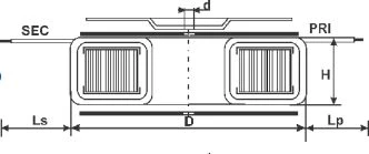 BREVE toroidinis transformatorius TTS 450 / D 230 / 24V 450VA (17124-9991)