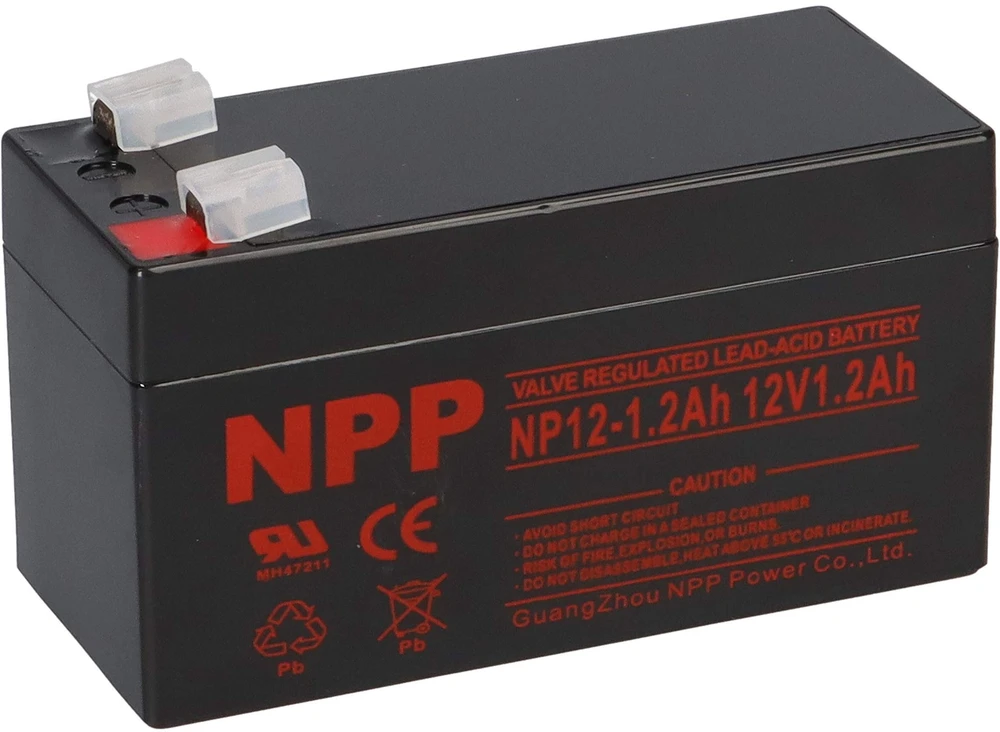 brightsign Baterija 12 V 1 2 Ah T1(F1) Pb AGM NPP