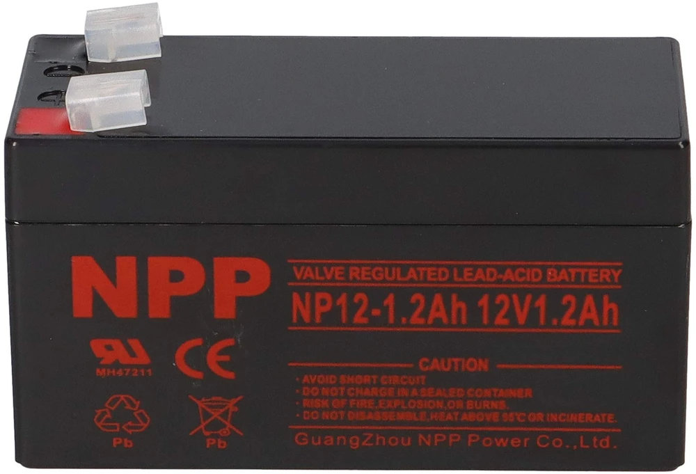 brightsign Baterija 12 V 1 2 Ah T1(F1) Pb AGM NPP