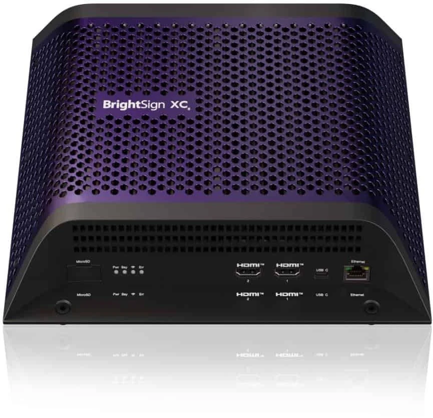 Vaizdo grotuvas Multimedijos grotuvas brightsign Digital Media Player Violet