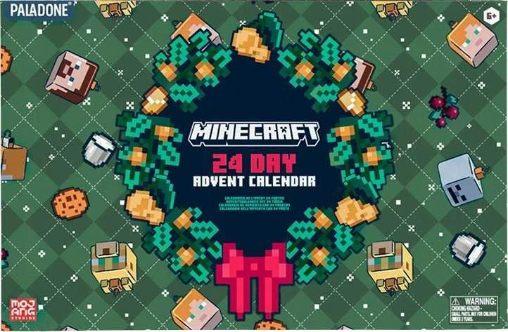 brightsign Minecraft 24 Boxes Advento kalendorius / sezoninis