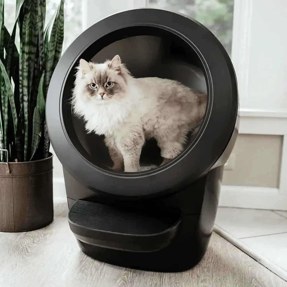 „Whisker Litter-Robot 4“ juodos spalvos – automatinis tualetas LR4-0305-00-CE (810034225542)