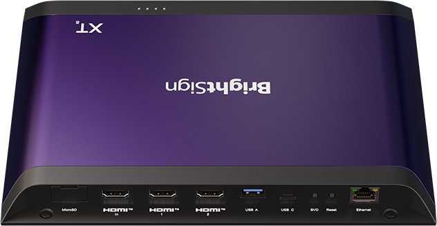 Vaizdo grotuvas Multimedijos grotuvas „BrightSign" BrightSign XT245, Mėlyna, 8K Ultra HD, 256 GB