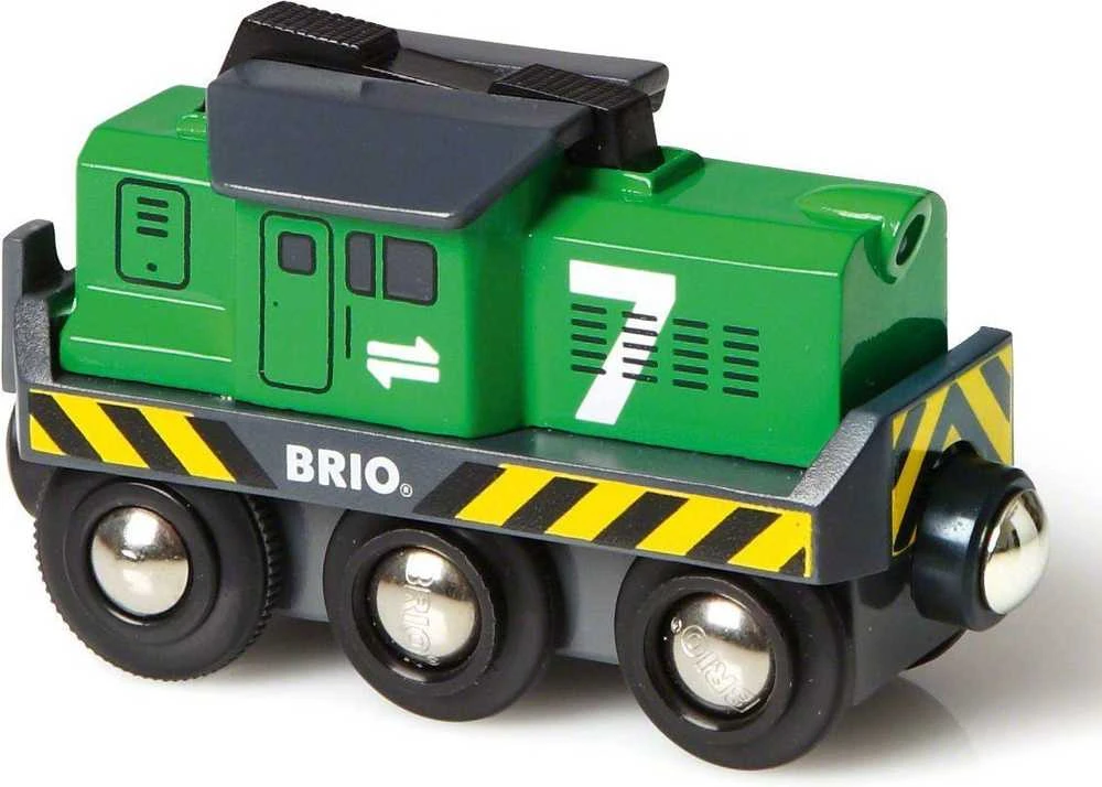Ravensburger BRIO - Krovinių akumuliatorinis lokomotyvas (33214)