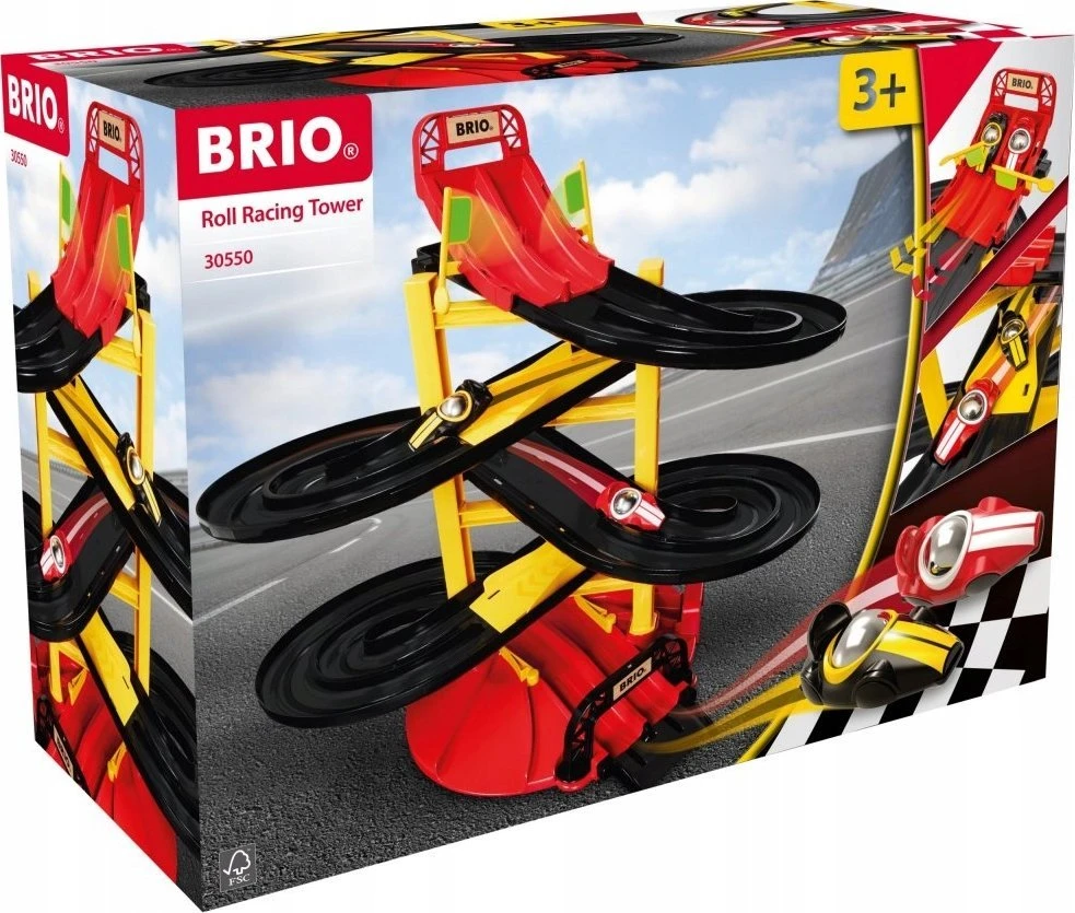 BRIO - Lenktynių bokštas riedėjimui - (30550)