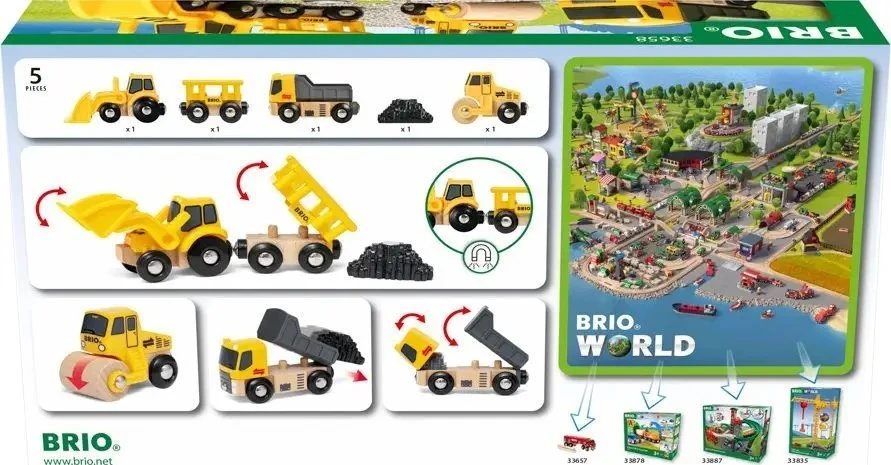 BRIO - Statybinės transporto priemonės (33658)
