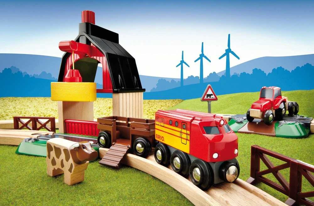 Ravensburger Brio Geležinkelis BRIO ūkio rinkinys, 33719