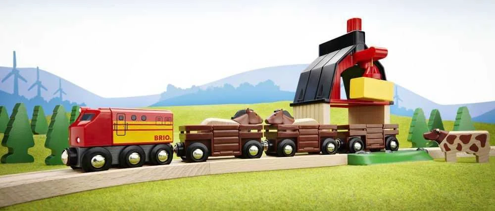 Ravensburger Brio Geležinkelis BRIO ūkio rinkinys, 33719