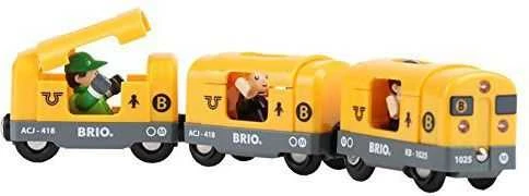 BRIO RAILWAY geležinkelio rinkinys liukso klasės, 33052