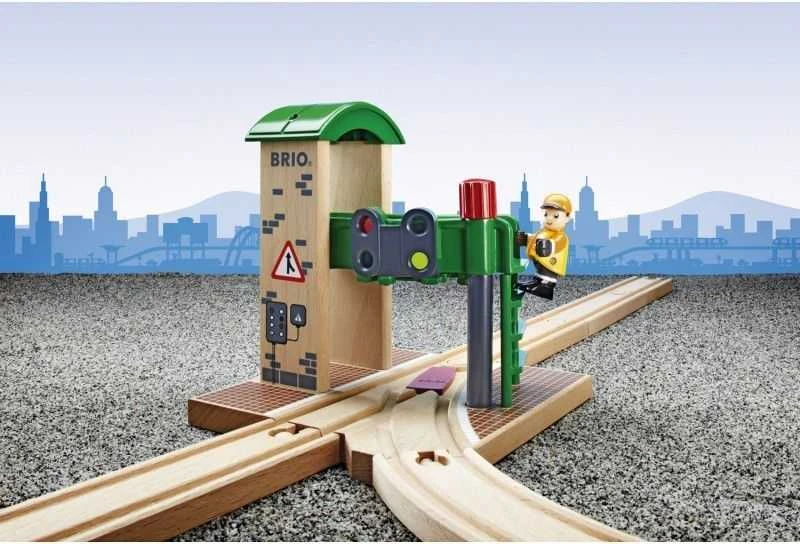 BRIO RAILWAY šviesoforo stotelė, 33674000