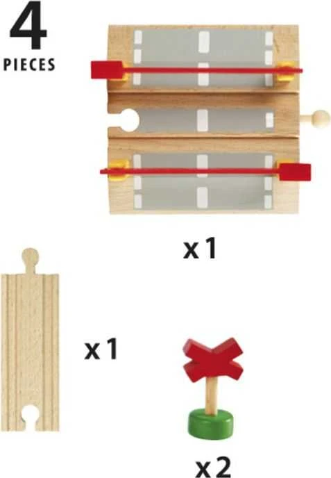 Ravensburger BRIO RAILWAY geležinkelio pervaža, 33388004