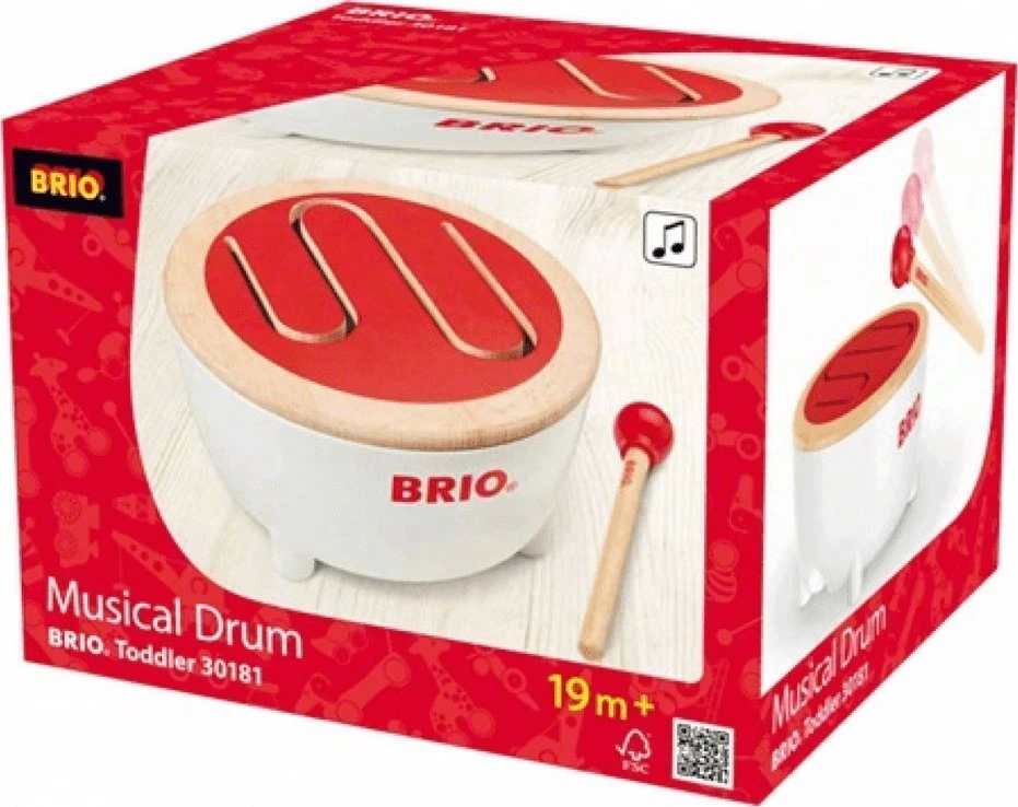 Brio Infant BRIO muzikinis žaislas Drum, 30181