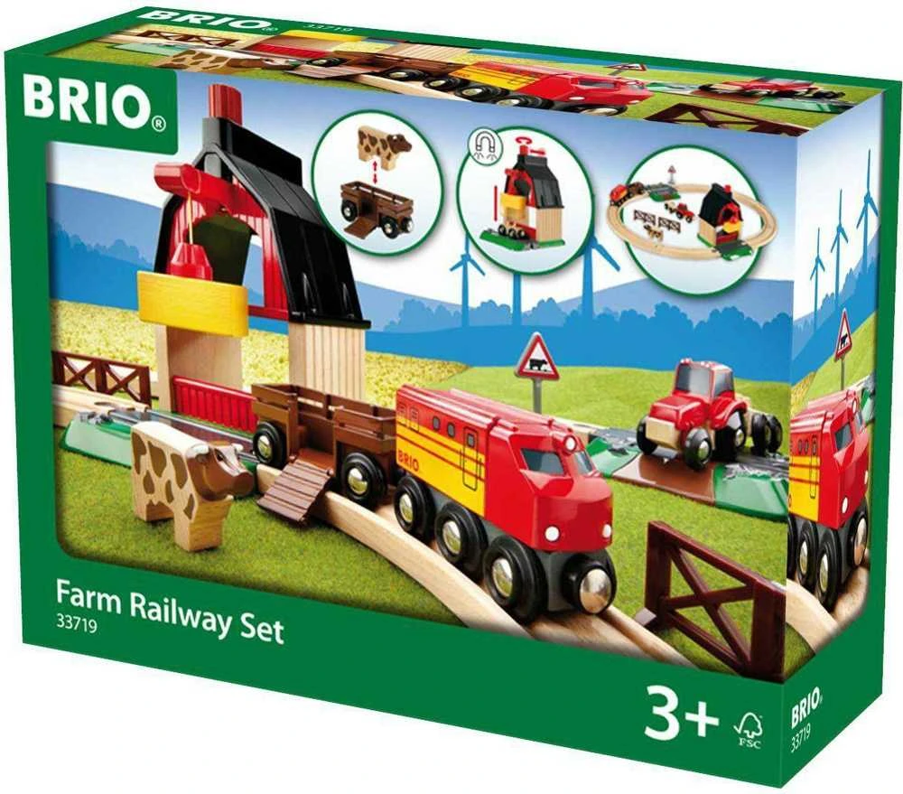 Ravensburger Brio Geležinkelis BRIO ūkio rinkinys, 33719