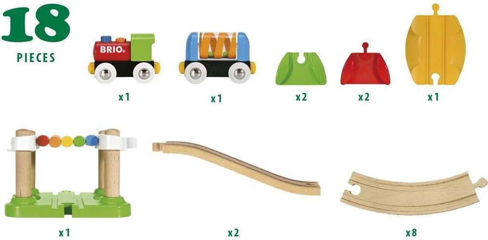 Brio Railway BRIO traukinio rinkinys My First 33727