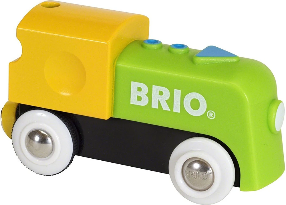 Brio Railway BRIO mano pirmasis traukinukas su baterijomis, 33705