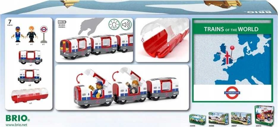 BRIO - Londono metro traukinys (Pasaulio traukiniai) - 36085