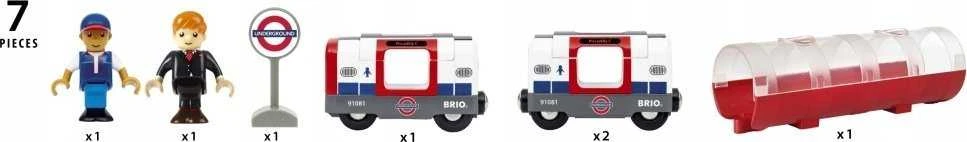BRIO - Londono metro traukinys (Pasaulio traukiniai) - 36085