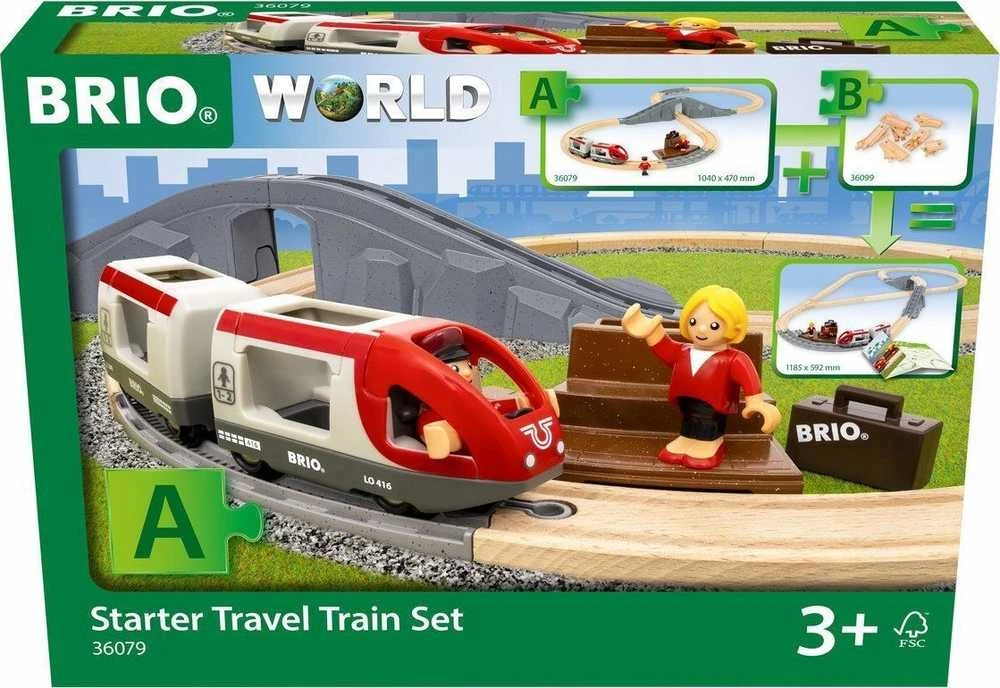 Brio Railway BRIO pradinis kelionių traukinio rinkinys, 36079