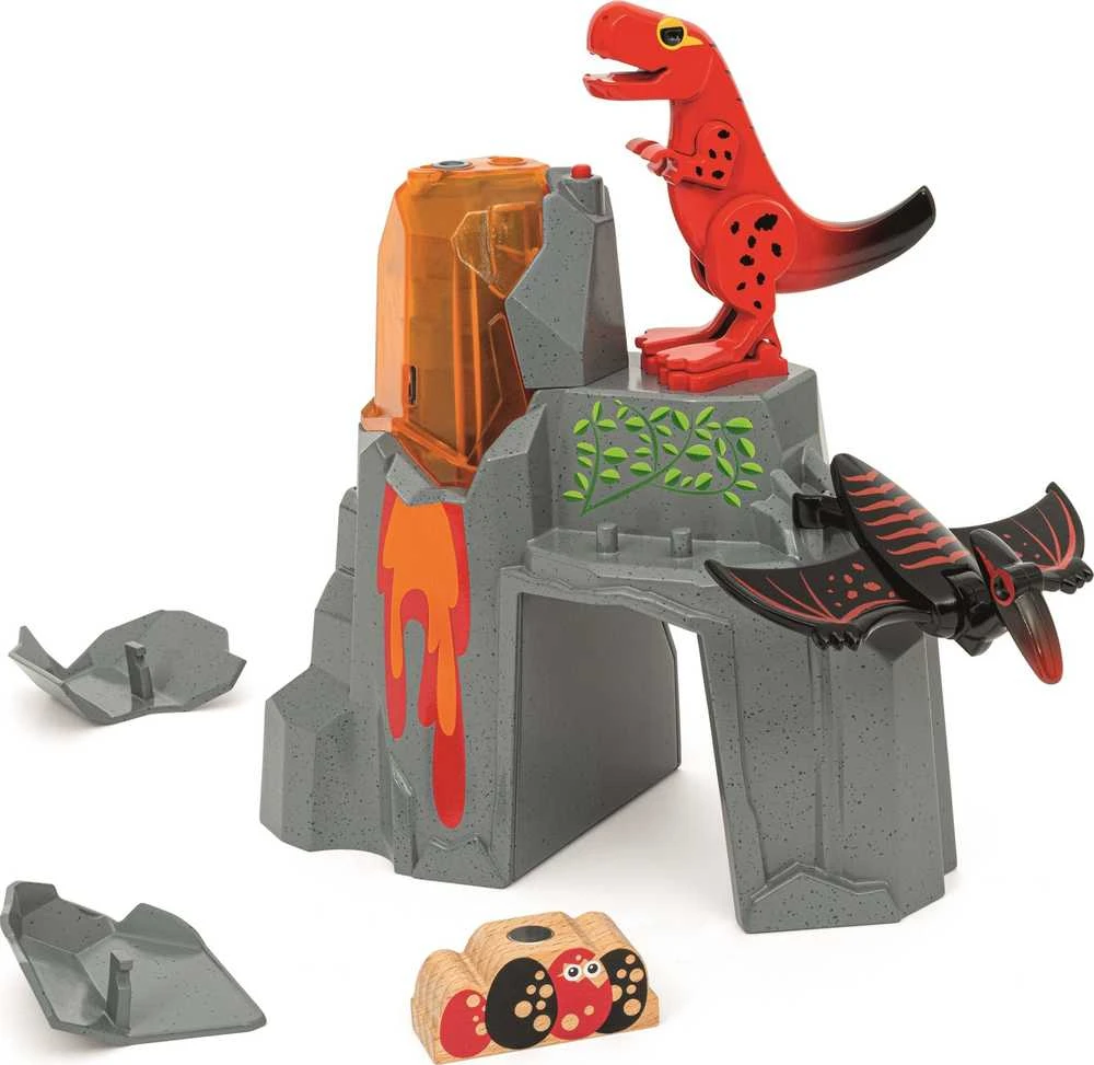 BRIO - Veikiantis ugnikalnis su dinozaurais - (36092)