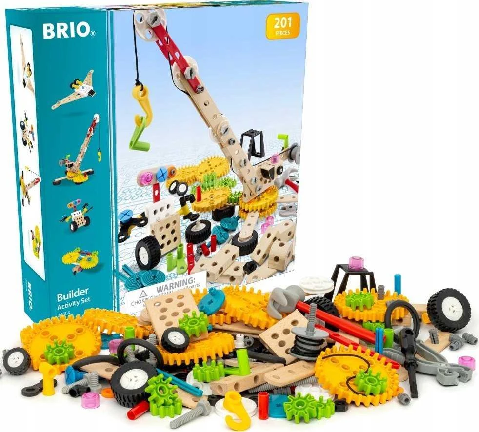 Brio geležinkelis BRIO konstruktorius statybininkų veiklos rinkinys, 34604