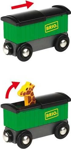 Ravensburger Brio geležinkelis BRIO traukinys Safaris 33722